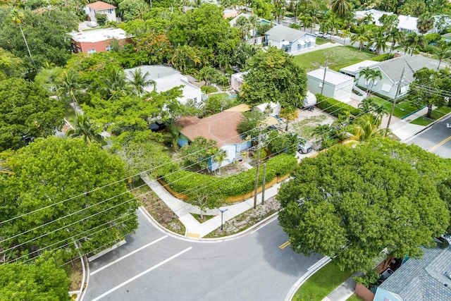 1915 Lake Ave, West Palm Beach, FL 33401 - aerial view of residential area with a tree filled landscape