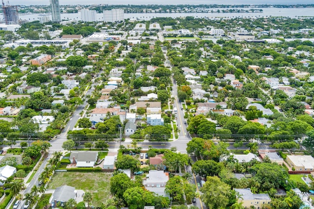 1915 Lake Ave, West Palm Beach, FL 33401 - aerial view of property's location with a nearby body of water and nearby suburban area