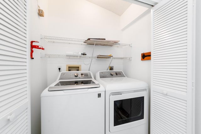 9904 Summerbrook Ter Unit C, Boynton Beach, FL 33437 - washroom featuring separate washer and dryer