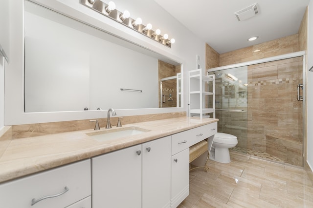 9904 Summerbrook Ter Unit C, Boynton Beach, FL 33437 - bathroom featuring vanity and a stall shower