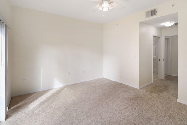 4903 Midtown Ln Unit 3120, Palm Beach Gardens, FL 33418 - carpeted empty room with a ceiling fan and baseboards