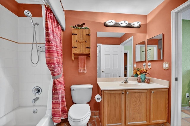 9484 Swansea Ln, West Palm Beach, FL 33411 - full bathroom featuring vanity and shower / bath combo
