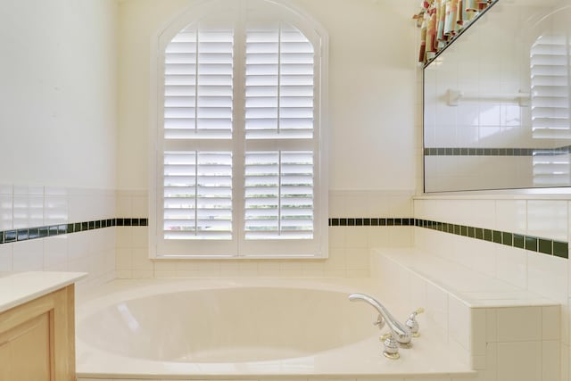 2000 SW Oakwater Pt, Palm City, FL 34990 - full bathroom featuring a bath and vanity