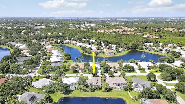 2000 SW Oakwater Pt, Palm City, FL 34990 - aerial view of property's location featuring nearby suburban area