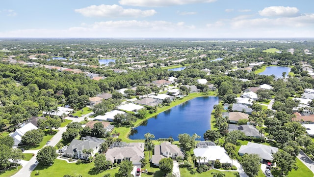 2000 SW Oakwater Pt, Palm City, FL 34990 - aerial view of residential area with a large body of water