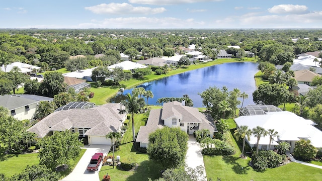 2000 SW Oakwater Pt, Palm City, FL 34990 - aerial view of residential area with a nearby body of water