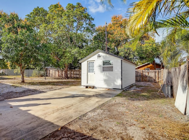 701 37th St, West Palm Beach, FL 33407 - view of outbuilding with a fenced backyard