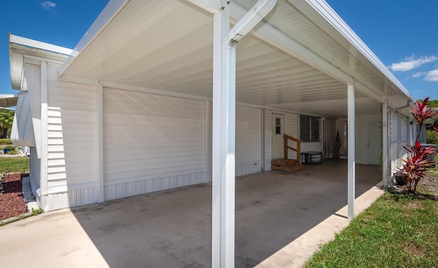 8351 Chisum Trl, Boca Raton, FL 33433 - view of patio / terrace with an attached carport