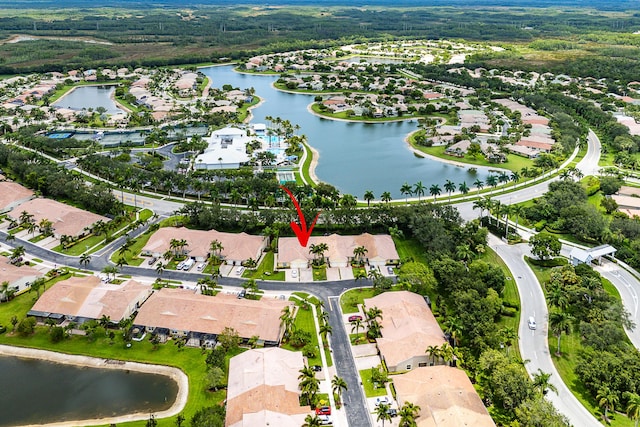 9331 Bridgeport Dr, Royal Palm Beach, FL 33411 - aerial overview of property's location with nearby suburban area