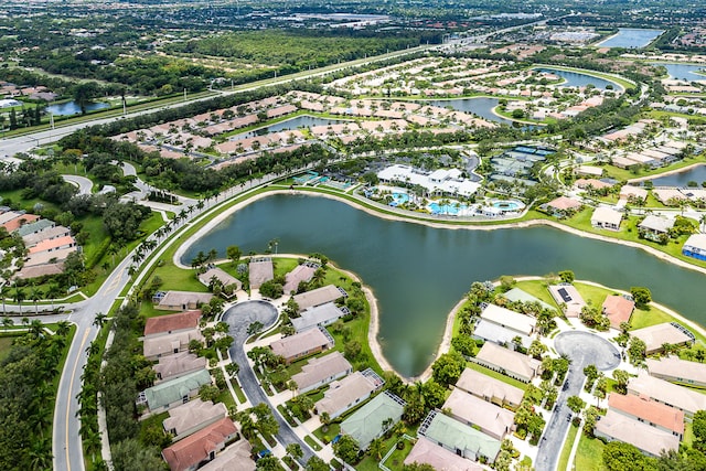 9331 Bridgeport Dr, Royal Palm Beach, FL 33411 - view of property location with a large body of water and nearby suburban area