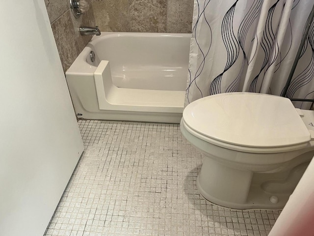 325 Colony Ln Unit C, Fort Pierce, FL 34982 - full bathroom featuring tile patterned floors and toilet