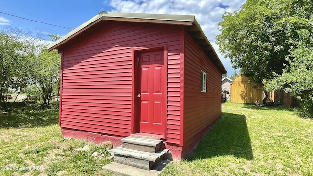 345 E Jefferson, Priest River, ID 83856 - view of shed featuring entry steps