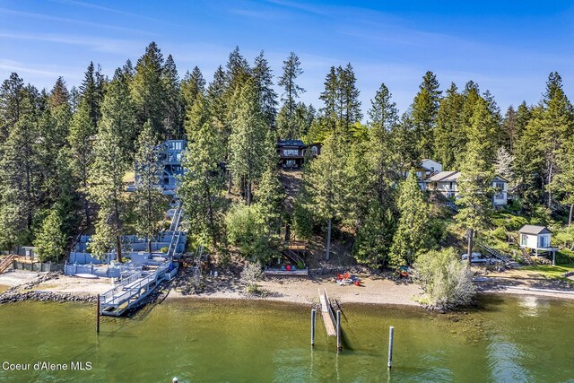 2772 W Lutherhaven Rd, Coeur Dalene, ID 83814 - dock area with a water view