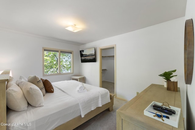 2772 W Lutherhaven Rd, Coeur Dalene, ID 83814 - carpeted bedroom with a walk in closet