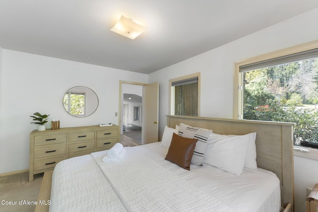 2772 W Lutherhaven Rd, Coeur Dalene, ID 83814 - bedroom with multiple windows and light carpet