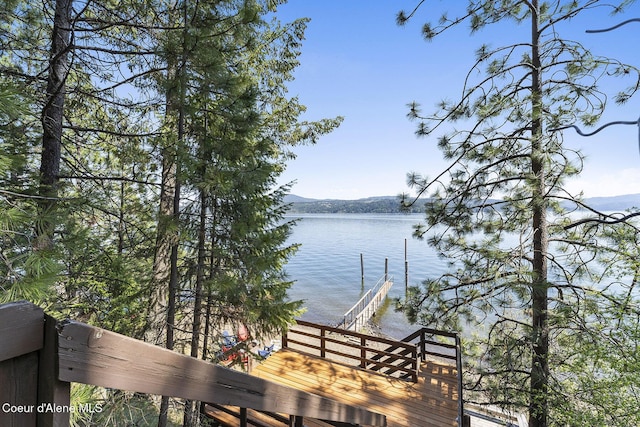 2772 W Lutherhaven Rd, Coeur Dalene, ID 83814 - dock area with a water view