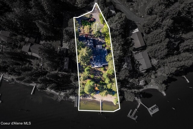 2772 W Lutherhaven Rd, Coeur Dalene, ID 83814 - aerial view