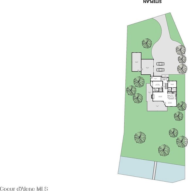 2772 W Lutherhaven Rd, Coeur Dalene, ID 83814 - view of layout