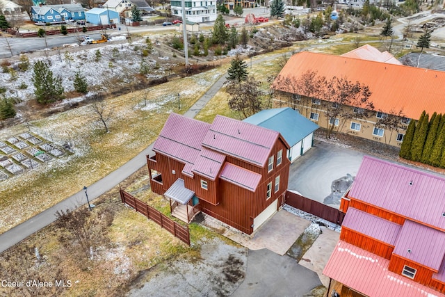 view of birds eye view of property