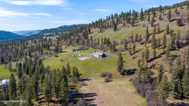 view of drone / aerial view