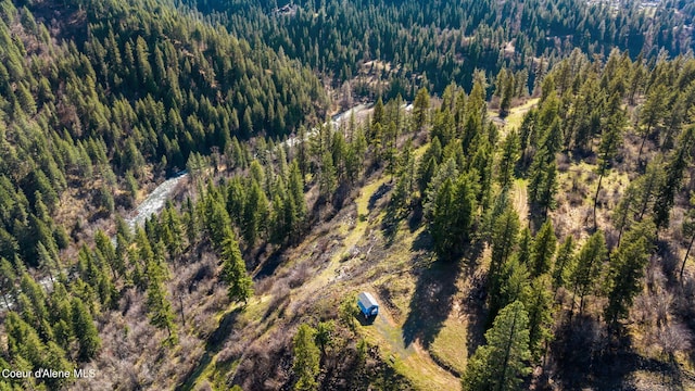 view of aerial view