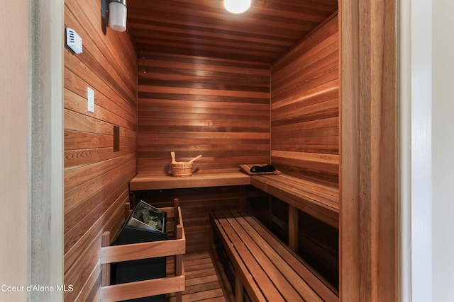 view of sauna / steam room