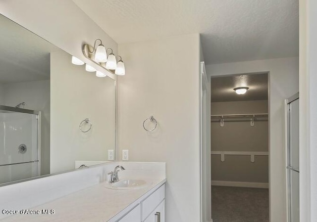 bathroom with large vanity