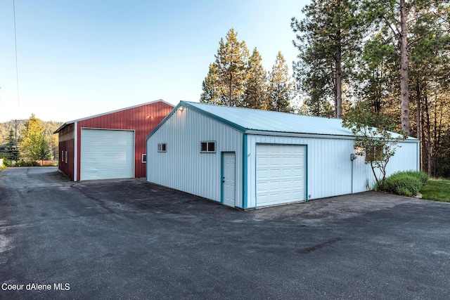 5718 E Sleepy Ln, Coeur Dalene, ID 83814 - view of detached garage
