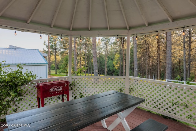 5718 E Sleepy Ln, Coeur Dalene, ID 83814 - view of sunroom / solarium
