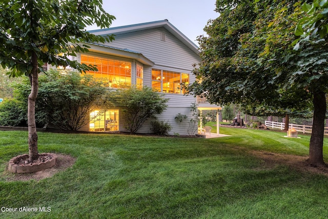 5718 E Sleepy Ln, Coeur Dalene, ID 83814 - view of yard