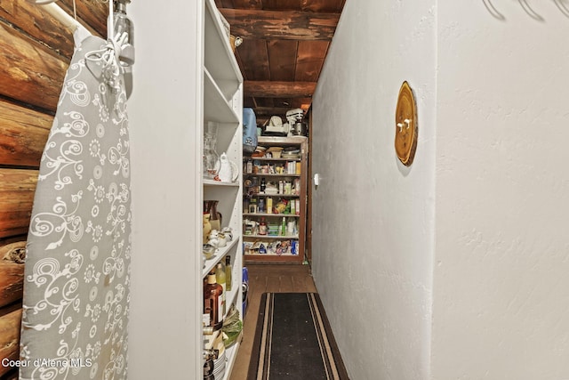 view of pantry