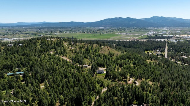 17536 W Julia Dr, Hauser, ID 83854 - drone / aerial view of a mountainous background