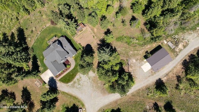 17536 W Julia Dr, Hauser, ID 83854 - bird's eye view
