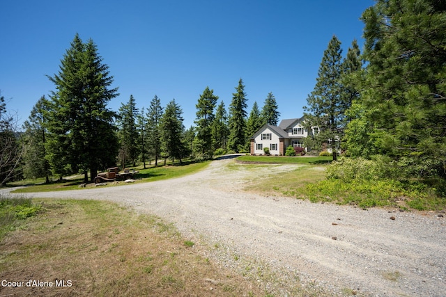 17536 W Julia Dr, Hauser, ID 83854 - view of dirt / gravel road