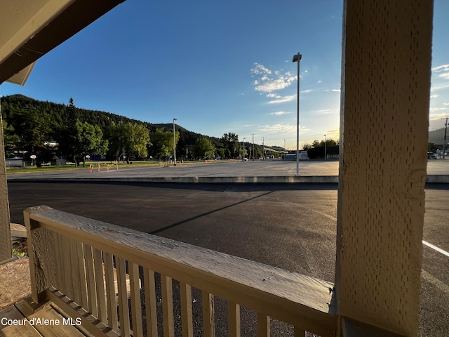 view of sport court