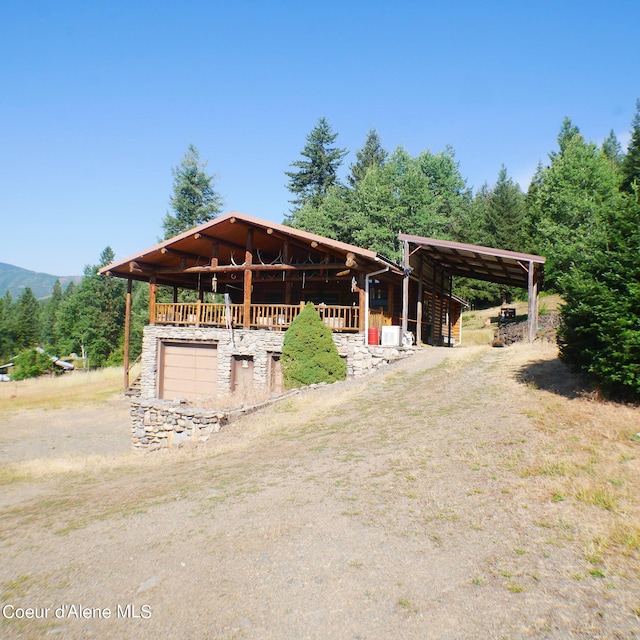 surrounding community featuring an outdoor structure