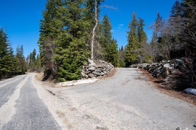 view of road