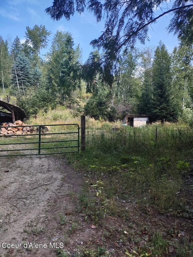 view of gate