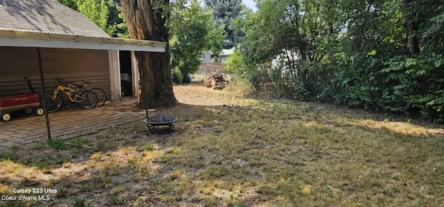 view of yard