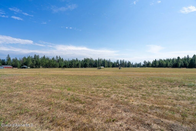 view of nature with a rural view