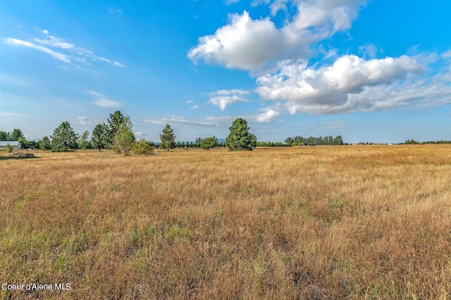 view of landscape with a rural view