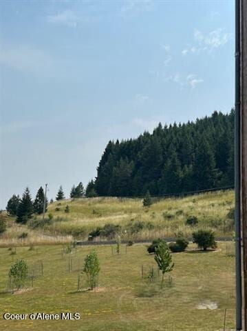 view of nature featuring a rural view