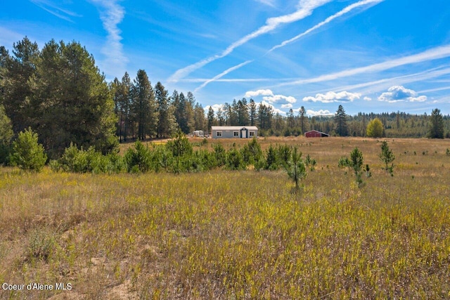 view of nature featuring a rural view