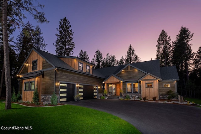 L3B10 N Walden Loop, Rathdrum, ID 83858 - view of front of property featuring a yard and a garage
