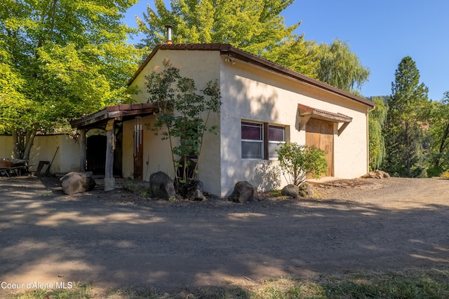 view of side of home