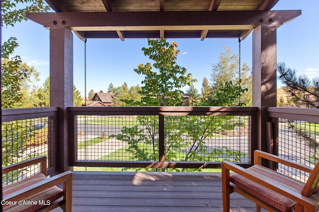 17023 S Citrine Dr, Coeur Dalene, ID 83814 - view of deck