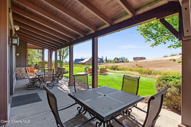 17023 S Citrine Dr, Coeur Dalene, ID 83814 - view of patio featuring outdoor dining space