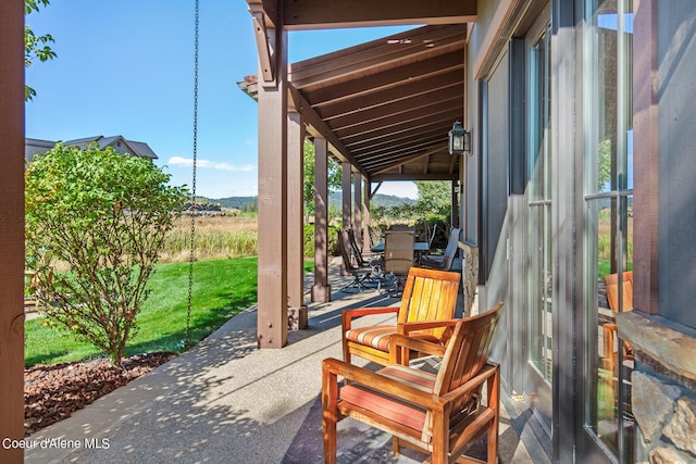 17023 S Citrine Dr, Coeur Dalene, ID 83814 - view of patio