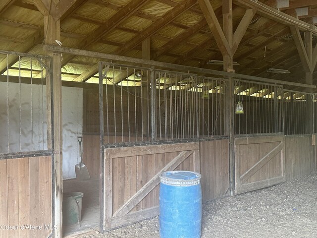 view of stable