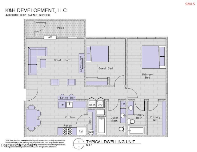 view of layout